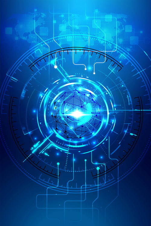 互联网网络科技海报 - 当图网 连接创意与技术的视觉桥梁